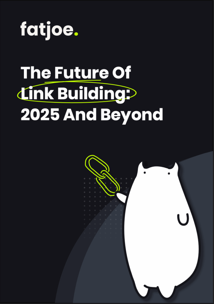 The Future Of Link Building Report Cover