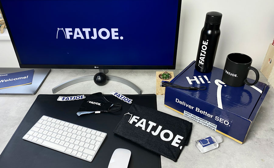 A photograph of the latest FATJOE swag box