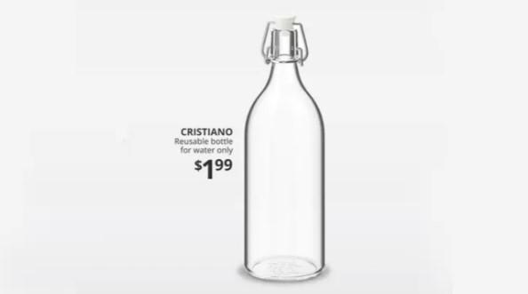 IKEA Ronaldo bottle