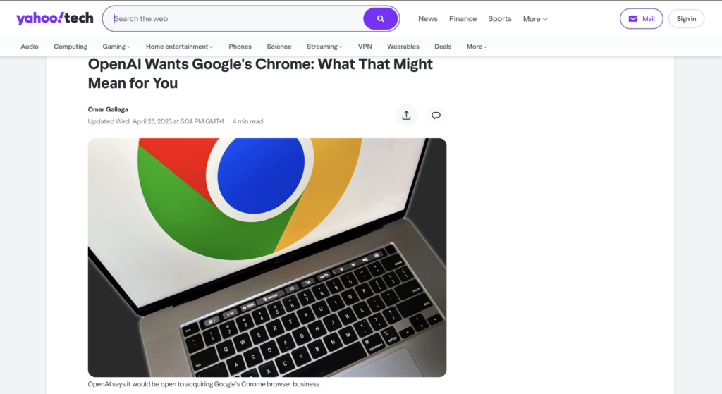 fatjoe coverage in Yahoo!tech