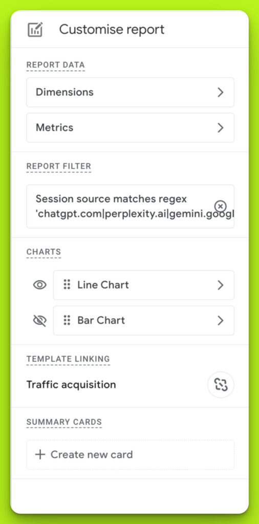 GA4 Segment AI Referrals