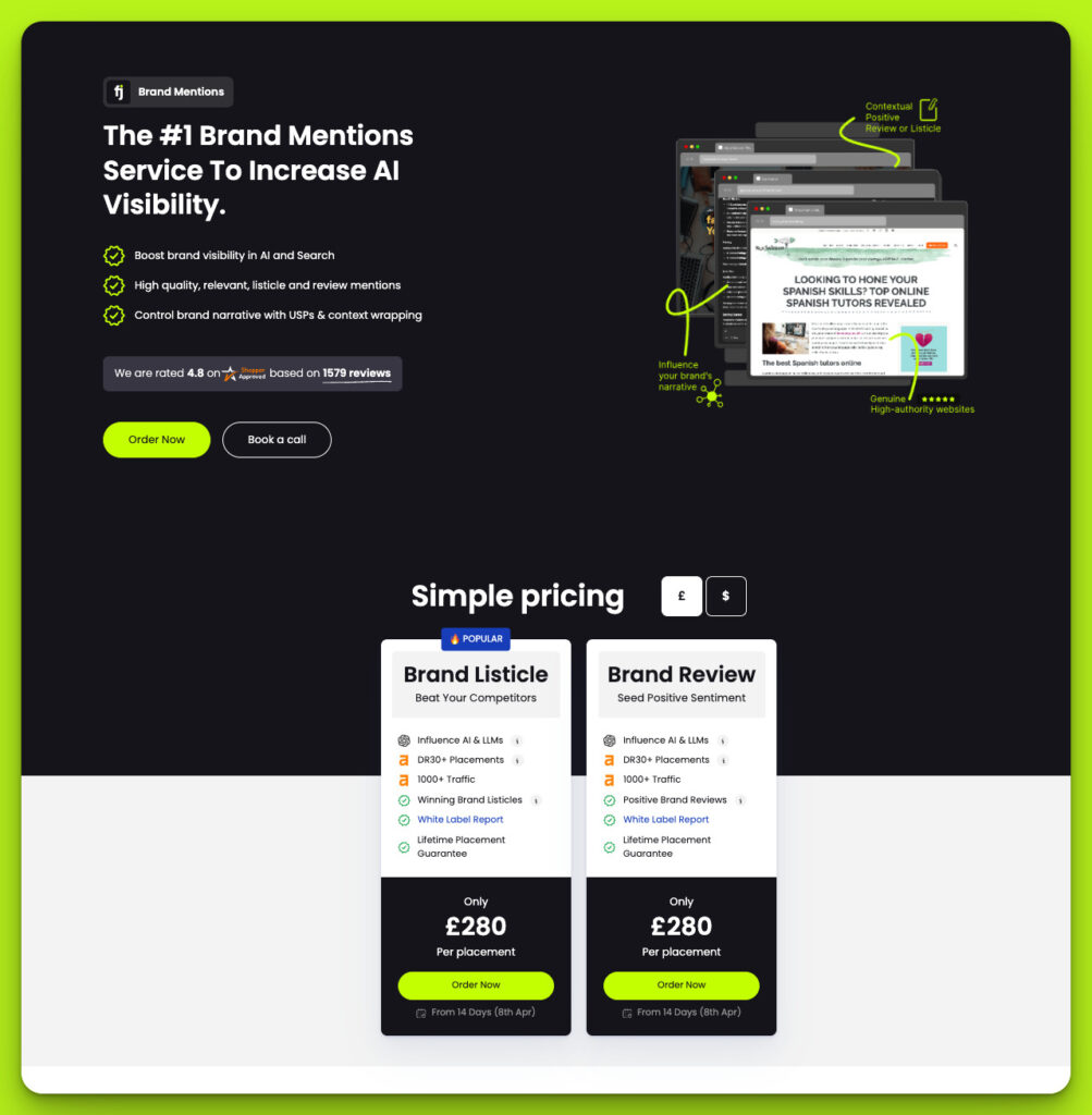 fatjoe Brand Mentions service