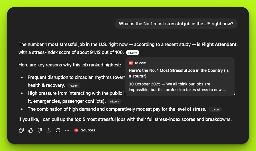 The Leaders Institute RD Coverage quoted in ChatGPT